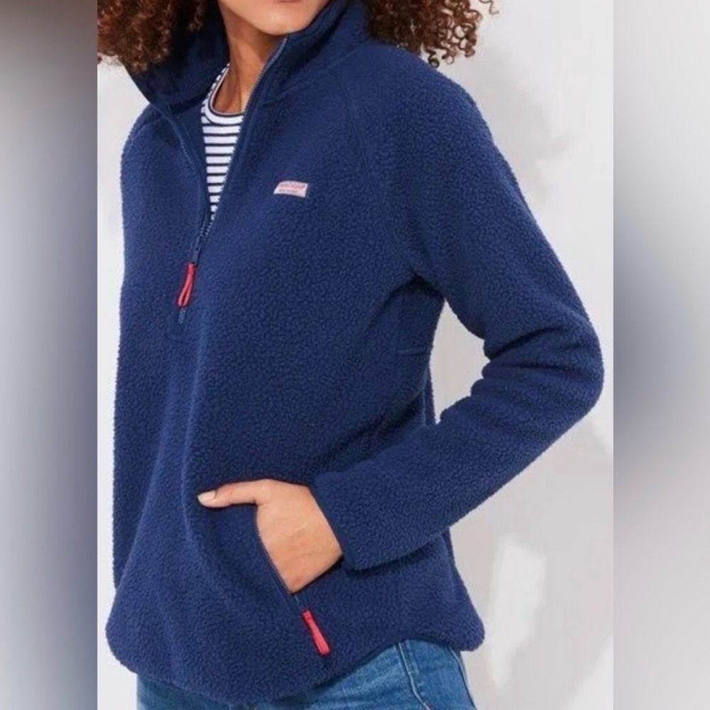 Vineyard Vines Sherpa Quarter Zip